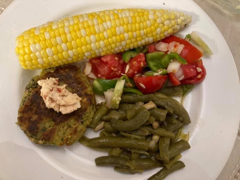 zucchini basil latkes